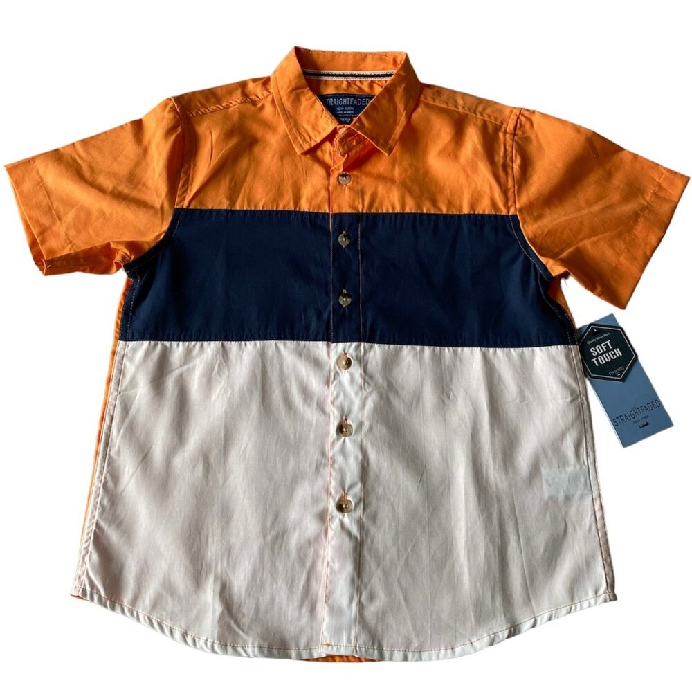 NWT StraightFaded New York Soft Touch Boy's Shirt